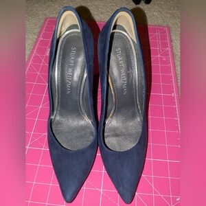 Stuart Weitzman Dark Blue Pumps Size 7.5